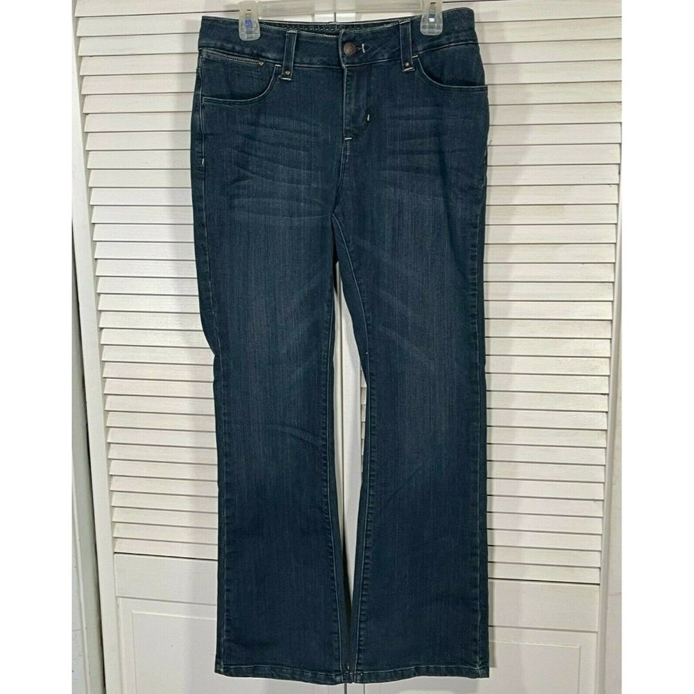 Lee Women's Perfect Fit Just Below the Waist Bootcut Denim Jeans Size 12 Medium